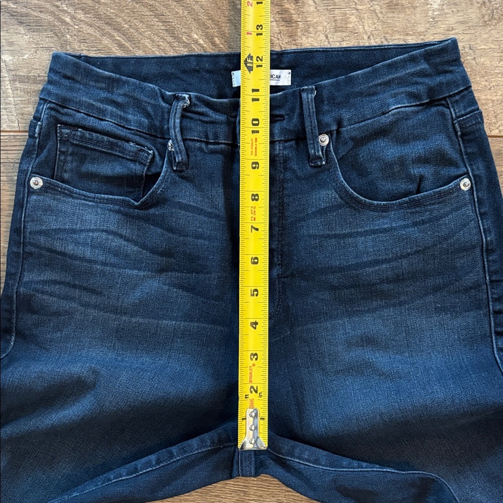 Good American Good Legs High Rise Skinny Jeans 10/30 Women Dark Wash Stretch - Picture 5 of 8